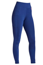 Produktbild von Kingsland Reitleggings KLKarina FullGrip Blau für Damen