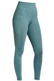 Produktbild von Kingsland Reitleggings KLKarina FullGrip Damen Grün
