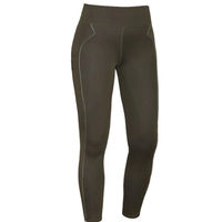 Produktbild von Kingsland Reitleggings KLKattie FullGrip Winter Grün Schwarz