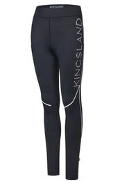 Produktbild von Kingsland Reitleggings KLNana FullGrip für Kinder in Navy Blau