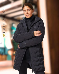 Produktbild von Kingsland Reitmantel KLSidra Winterjacke für Damen Navy Blau wasserdicht