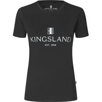 Produktbild von Kingsland Reitshirt Damen aus Baumwolle Schwarz Größe L