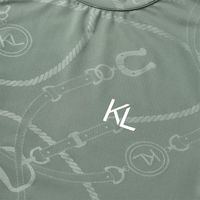 Produktbild von Kingsland Reitshirt Damen aus Polyester für den Sommer in Grau oder Blau Größe XXL