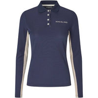 Produktbild von Kingsland Reitshirt Damen Blau Größe M aus Polyester