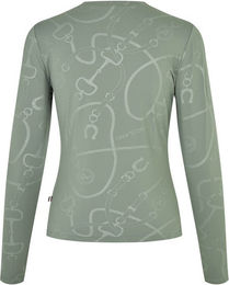 Kingsland Reitshirt Damen Lindsey in Grün aus Polyester für den Sommer – Bild 1 von 6