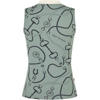 Produktbild von Kingsland Reitshirt für Damen aus Nylon für den Sommer in Grün oder Beige