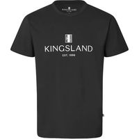 Produktbild von Kingsland Reitshirt Herren aus Baumwolle Schwarz Größe M