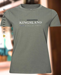 Produktbild von Kingsland Reitshirt KLBernice für Damen aus Baumwolle in Grün