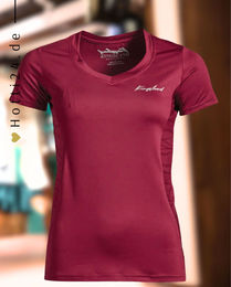 Produktbild von Kingsland Reitshirt KLPenny in Burgundy Rot