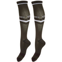 Produktbild von Kingsland Reitsocken Coolmax Green Black Ink