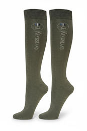 Produktbild von Kingsland Reitsocken Coolmax KLBerkeley Green Castor Unisex