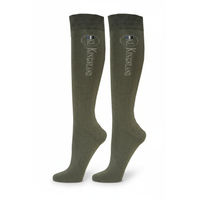 Produktbild von Kingsland Reitsocken Coolmax KLBerkeley Green Castor Unisex