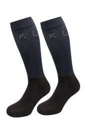 Produktbild von Kingsland Reitsocken KLDalary 2er Pack Navy Blau aus Nylon