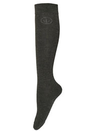 Produktbild von Kingsland Reitsocken KLFiorella Charcoal Grau aus Wolle für den Winter