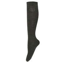 Produktbild von Kingsland Reitsocken KLFiorella Charcoal Grau aus Wolle für den Winter