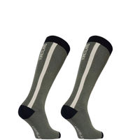 Produktbild von Kingsland Reitsocken KLLaura Coolmax für Damen 2er Pack Green Agave