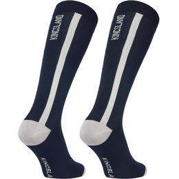 Produktbild von Kingsland Reitsocken KLLaura Coolmax Navy Blau 35-37 2er Pack