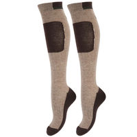 Produktbild von Kingsland Reitsocken KLSuvan aus Wolle für den Winter in Braun