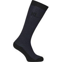 Produktbild von Kingsland Reitsocken Kniestrümpfe Damen aus Wolle Navy Blau Größe 41/43