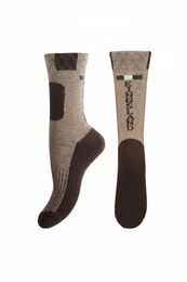 Produktbild von Kingsland Socken KLStory Braun aus Wolle für den Winter