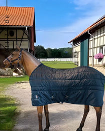 Produktbild von Kingsland Stalldecke für Pferde 200g Navy Blau