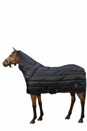 Produktbild von Kingsland Stalldecke mit Halsteil 300g Navy Blau aus Polyester - 300 g