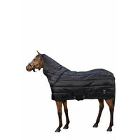 Produktbild von Kingsland Stalldecke mit Halsteil 300g Navy Blau aus Polyester - 300 g