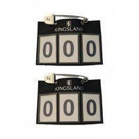 Produktbild von Kingsland Startnummern Classic 3-stellig 2er Set Navy Blau
