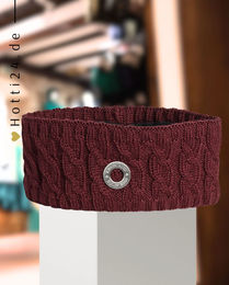 Produktbild von Kingsland Stirnband KLSerah aus Wolle in Rot für den Winter