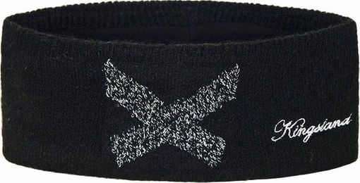 Kingsland Stirnband KLthetis Fleece Schwarz für den Winter – Bild 1 von 1