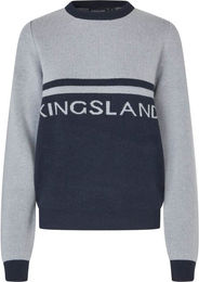 Kingsland Strickpullover Damen Quarry Grau Wolle Größe S – Bild 1 von 1