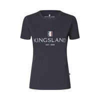 Produktbild von Kingsland T-Shirt KL Logo Ladies aus Baumwolle Schwarz