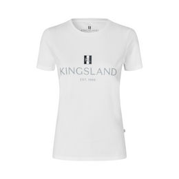 Produktbild von Kingsland T-Shirt KL Logo Ladies aus Baumwolle Weiß