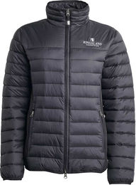 Kingsland Thermojacke Classic Reitjacke Unisex wasserabweisend Nylon Winter Blau Schwarz XXXS – Bild 1 von 3