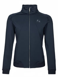 Produktbild von Kingsland Trainingsjacke KLBetsy Reitjacke für Damen in Navy Blau mit Fleece-Futter