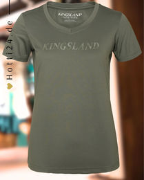 Produktbild von Kingsland Trainingsshirt Bianca für Damen in Green Castor