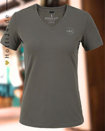 Produktbild von Kingsland Trainingsshirt KLBrandi Green Castor Reitshirt für Damen aus Polyester