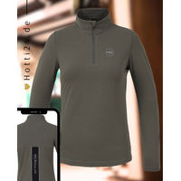 Produktbild von Kingsland Trainingsshirt KLBriella Damen Reitshirt Green Castor aus Polyester