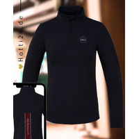 Produktbild von Kingsland Trainingsshirt KLBriella Reitshirt Damen Navy Blau aus Polyester für Frühling und Sommer