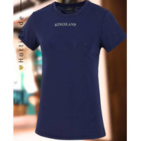 Produktbild von Kingsland Trainingsshirt KLDasha Reitshirt Damen Navy Blau Silber