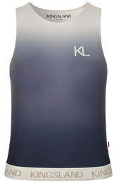 Produktbild von Kingsland Trainingsshirt KLNaomi Reitshirt Navy Blau Gold Sommer