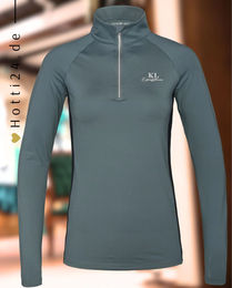 Produktbild von Kingsland Trainingsshirt KLRenata Blue Reitshirt für Damen in Blau aus Polyester