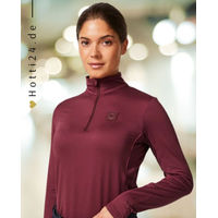 Produktbild von Kingsland Trainingsshirt KLSidney Reitshirt für Damen in Rot aus Polyester für Herbst und Winter