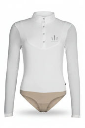 Produktbild von Kingsland Turnierbody KLNatasha Reitshirt für Damen in Weiß