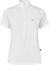 Kingsland Turniershirt Damen KLNila FS25 Kurzarm Weiß Größe M – Bild 1 von 1