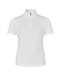 Produktbild von Kingsland Turniershirt KLLily Weiß für Kinder Sommer Reitshirt