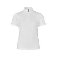 Produktbild von Kingsland Turniershirt KLLily Weiß für Kinder Sommer Reitshirt