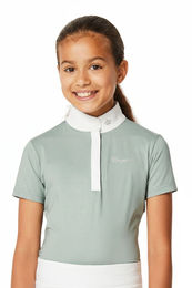 Produktbild von Kingsland Turniershirt KLPimrose Green für Kinder in Grün