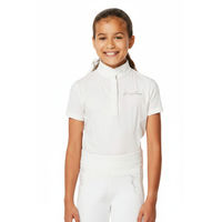 Produktbild von Kingsland Turniershirt KLPimrose Reitshirt für Kinder in Weiß