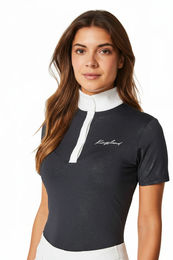Produktbild von Kingsland Turniershirt KLPrincess Reitshirt Damen Navy Blau